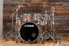 SONOR PROLITE 5 PIECE DRUM KIT, VINTAGE MAPLE SHELL, CHOCOLATE BURL EXOTIC VENEER (PRE-LOVED)