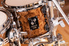 SONOR PROLITE 5 PIECE DRUM KIT, VINTAGE MAPLE SHELL, CHOCOLATE BURL EXOTIC VENEER (PRE-LOVED)