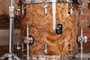 SONOR PROLITE 5 PIECE DRUM KIT, VINTAGE MAPLE SHELL, CHOCOLATE BURL EXOTIC VENEER (PRE-LOVED)