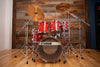 SONOR HORST LINK SIGNATURE HEAVY BEECH DRUM KIT, 5 PIECE, TORNADO RED (PRE-LOVED)