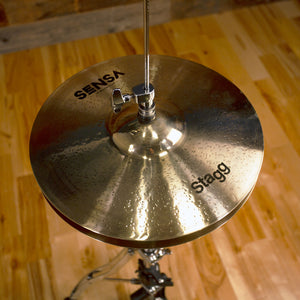 STAGG 13" SENSA MEDIUM HI-HAT CYMBALS (PAIR)