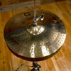 STAGG 14" DUAL HAMMERED DH MEDIUM BRILLIANT HI-HAT CYMBALS (PAIR)