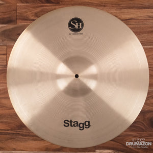 STAGG 20" SINGLE HAMMERED SH MEDIUM RIDE CYMBAL (PRE-LOVED)