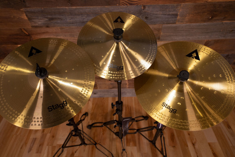 STAGG AXA COPPER STEEL ALLOY INNOVATION CYMBAL PACK 13