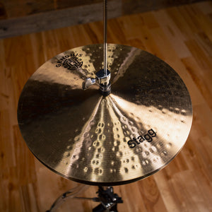 STAGG 14" GENGHIS CLASSIC MEDIUM HI-HAT CYMBALS (PAIR) (EX-DEMO)