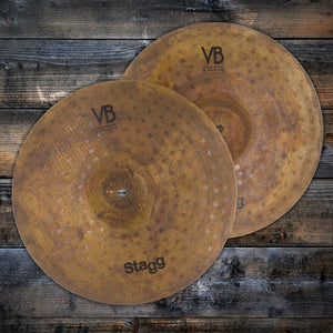 STAGG 13" VINTAGE BRONZE HI-HATS (PRE-LOVED) SN0139