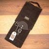 TACKLE WAXED CANVAS COMPACT DRUM STICK CASE, BLACK
