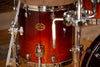 TAMA STARCLASSIC MAPLE MADE IN JAPAN, 4 PIECE DRUM KIT, DARK CHERRY FADE LACQUER (PRE-LOVED)