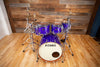 TAMA STARCLASSIC PERFORMER B/B BIRCH BUBINGA, 5 PIECE DRUM KIT, MADE IN JAPAN, COBALT GLITTER BLAST (PRE-LOVED)