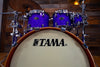 TAMA STARCLASSIC PERFORMER B/B BIRCH BUBINGA, 5 PIECE DRUM KIT, MADE IN JAPAN, COBALT GLITTER BLAST (PRE-LOVED)