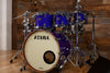 TAMA STARCLASSIC PERFORMER B/B BIRCH BUBINGA, 5 PIECE DRUM KIT, MADE IN JAPAN, COBALT GLITTER BLAST (PRE-LOVED)