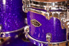 TAMA STARCLASSIC PERFORMER B/B BIRCH BUBINGA, 5 PIECE DRUM KIT, MADE IN JAPAN, COBALT GLITTER BLAST (PRE-LOVED)