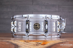 TAMBURO 14 X 5.5 VOLUME ACRYLIC SHELL SNARE DRUM, NATURAL