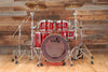 TAMBURO VOLUME 5 PIECE 520 ACRYLIC SHELL DRUM KIT, WINE RED