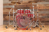 TAMBURO VOLUME 5 PIECE 520 ACRYLIC SHELL DRUM KIT, WINE RED