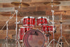 TAMBURO VOLUME 5 PIECE 520 ACRYLIC SHELL DRUM KIT, WINE RED