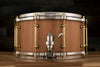 VARUS 14 X 7 CHERRY SNARE DRUM, DIE CAST HOOPS, NATURAL CHERRY