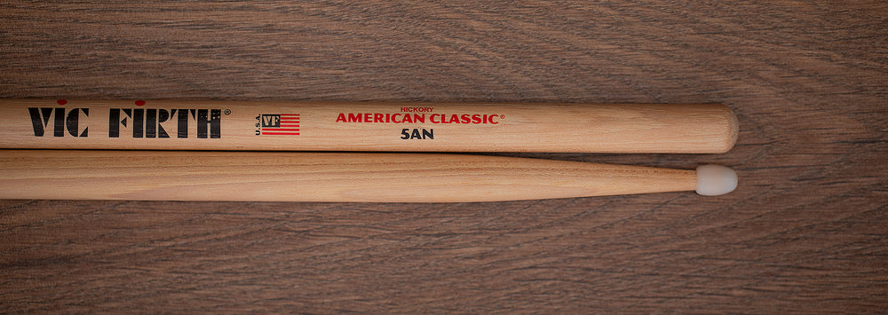 Vic Firth 5AN American Classic Nylon Tipped Drumsticks - Drumshack