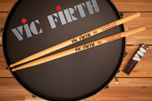 VIC FIRTH AMERICAN CLASSIC 5A DOUBLEGLAZE WOOD TIP DRUMSTICKS