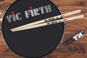 VIC FIRTH AMERICAN CLASSIC NE1 DRUM STICKS BY MIKE JOHNSTON