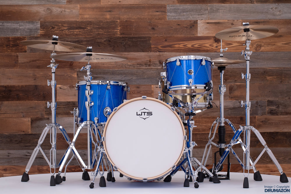 WTS EPIPHANY SERIES 3 PIECE MAPLE DRUM KIT BLUE SPARKLE Drumazon