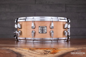 YAMAHA 14 X 5.5 ABSOLUTE MAPLE NOUVEAU SNARE DRUM, RED PEARL NATURAL (PRE-LOVED)