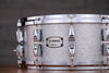 YAMAHA 14 X 6 ABSOLUTE HYBRID MAPLE SNARE DRUM, SILVER SPARKLE