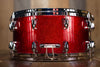 YAMAHA 14 X 7 ABSOLUTE BIRCH SNARE DRUM, RED SPARKLE (PRE-LOVED)