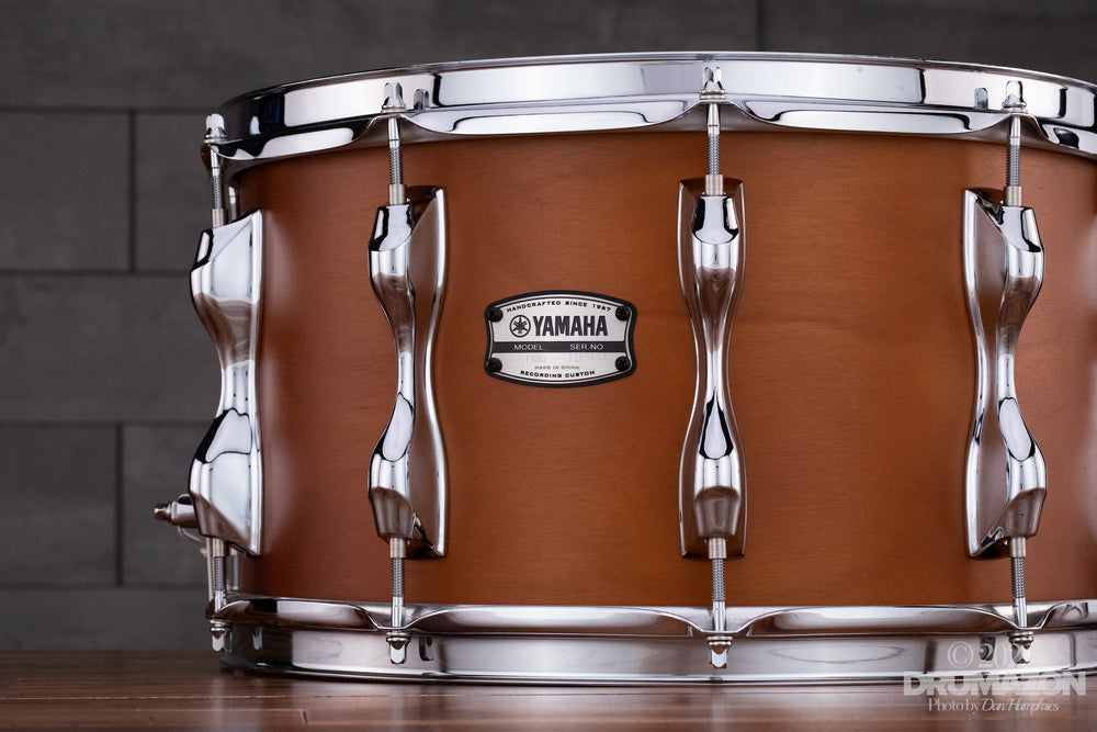 YAMAHA 14 X 8 RECORDING CUSTOM BIRCH SNARE DRUM, REAL WOOD – Drumazon