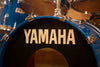 YAMAHA POWER TOUR CUSTOM 8000 SERIES 6 PIECE DRUM KIT, COBALT BLUE (PRE-LOVED)