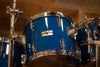 YAMAHA POWER TOUR CUSTOM 8000 SERIES 6 PIECE DRUM KIT, COBALT BLUE (PRE-LOVED)