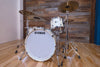 YAMAHA ABSOLUTE HYBRID MAPLE, 4 PIECE DRUM KIT, POLAR WHITE (PRE-LOVED)