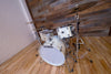 YAMAHA ABSOLUTE HYBRID MAPLE, 4 PIECE DRUM KIT, POLAR WHITE (PRE-LOVED)