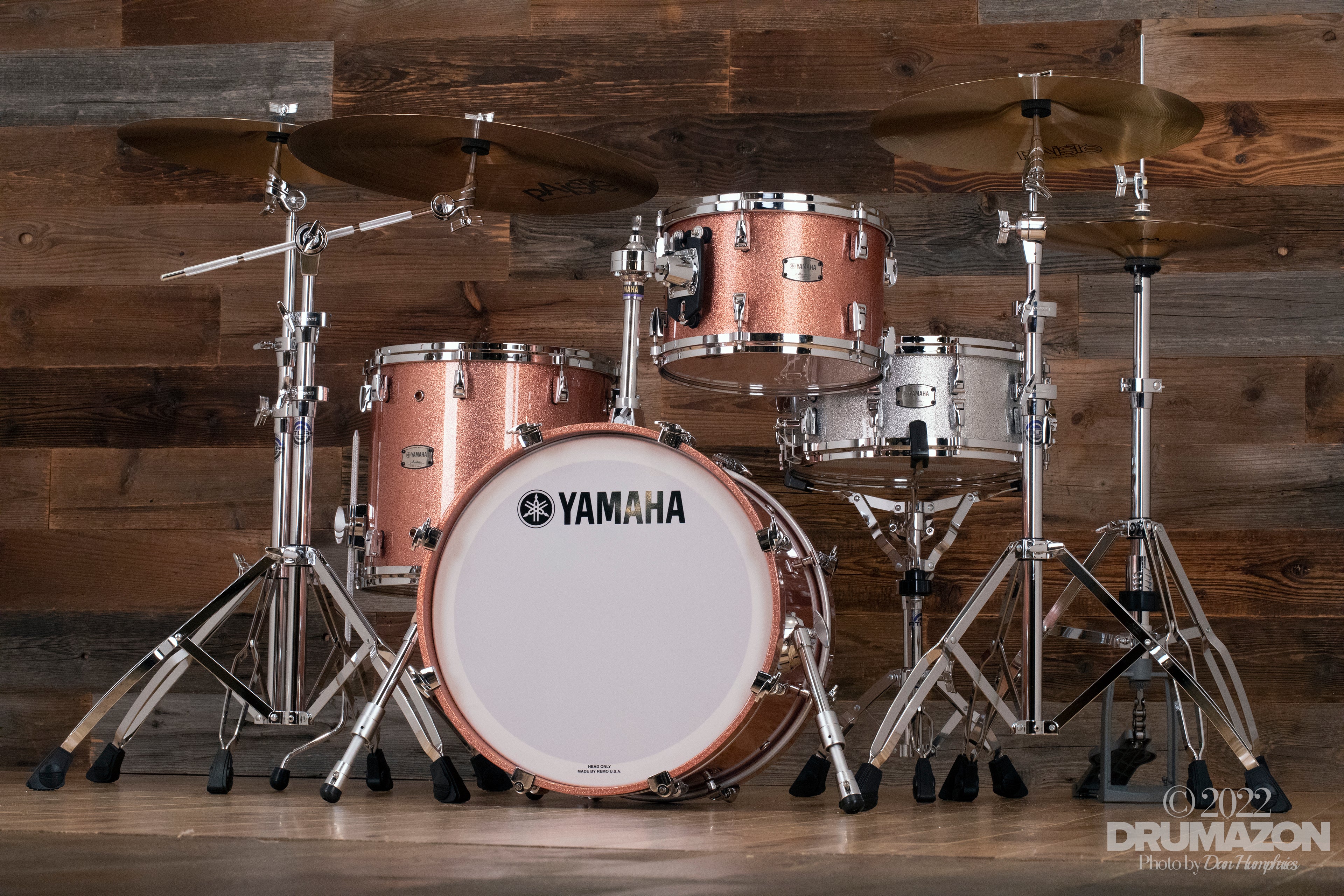 Yamaha absolute hybrid maple 18 bass drum hotsell
