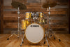 YAMAHA ABSOLUTE HYBRID MAPLE 4 PIECE DRUM KIT, GOLD CHAMPAGNE SPARKLE