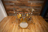 YAMAHA ABSOLUTE HYBRID MAPLE 4 PIECE DRUM KIT, GOLD CHAMPAGNE SPARKLE