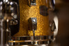 YAMAHA ABSOLUTE HYBRID MAPLE 4 PIECE DRUM KIT, GOLD CHAMPAGNE SPARKLE