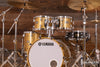 YAMAHA ABSOLUTE HYBRID MAPLE 4 PIECE DRUM KIT, GOLD CHAMPAGNE SPARKLE (PRE-LOVED)