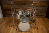 YAMAHA ABSOLUTE HYBRID MAPLE 4 PIECE DRUM KIT, SILVER SPARKLE LACQUER