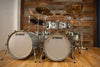 YAMAHA ABSOLUTE HYBRID MAPLE 7 PIECE DRUM KIT, SILVER SPARKLE