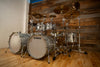 YAMAHA ABSOLUTE HYBRID MAPLE 7 PIECE DRUM KIT, SILVER SPARKLE