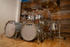 YAMAHA ABSOLUTE HYBRID MAPLE 7 PIECE DRUM KIT, SILVER SPARKLE