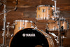 YAMAHA ABSOLUTE MAPLE CUSTOM NOUVEAU, 3 PIECE DRUM KIT, RED PEARL NATURAL (PRE-LOVED)