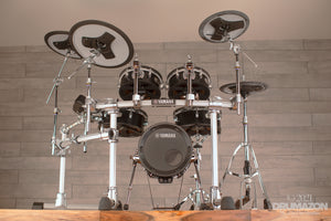 YAMAHA DTX10K-X ELECTRONIC DRUM KIT, TCS PADS, BIRCH SHELLS, BLACK FOREST FINISH