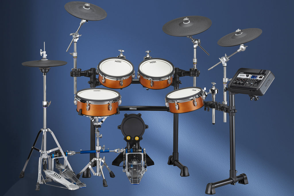 YAMAHA DTX8K-X ELECTRONIC DRUM KIT, TCS HEADS, BIRCH SHELLS