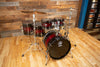 YAMAHA LIVE CUSTOM HYBRID OAK 5 PIECE DRUM KIT, MAGMA SUNBURST