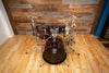 YAMAHA LIVE CUSTOM HYBRID OAK 5 PIECE DRUM KIT, MAGMA SUNBURST