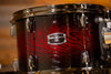 YAMAHA LIVE CUSTOM HYBRID OAK 5 PIECE DRUM KIT, MAGMA SUNBURST