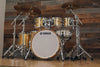 YAMAHA ABSOLUTE HYBRID MAPLE 6 PIECE DRUM KIT, GOLD CHAMPAGNE SPARKLE