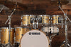 YAMAHA ABSOLUTE HYBRID MAPLE 6 PIECE DRUM KIT, GOLD CHAMPAGNE SPARKLE